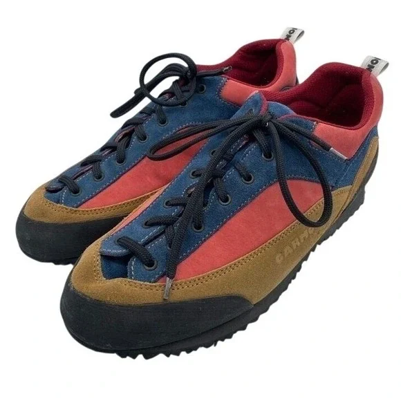Garmont Sticky Weekend Hiking Shoes Mens 12 Multi Suede Gorpcore Outdoor Trail - Picture 2 of 8
